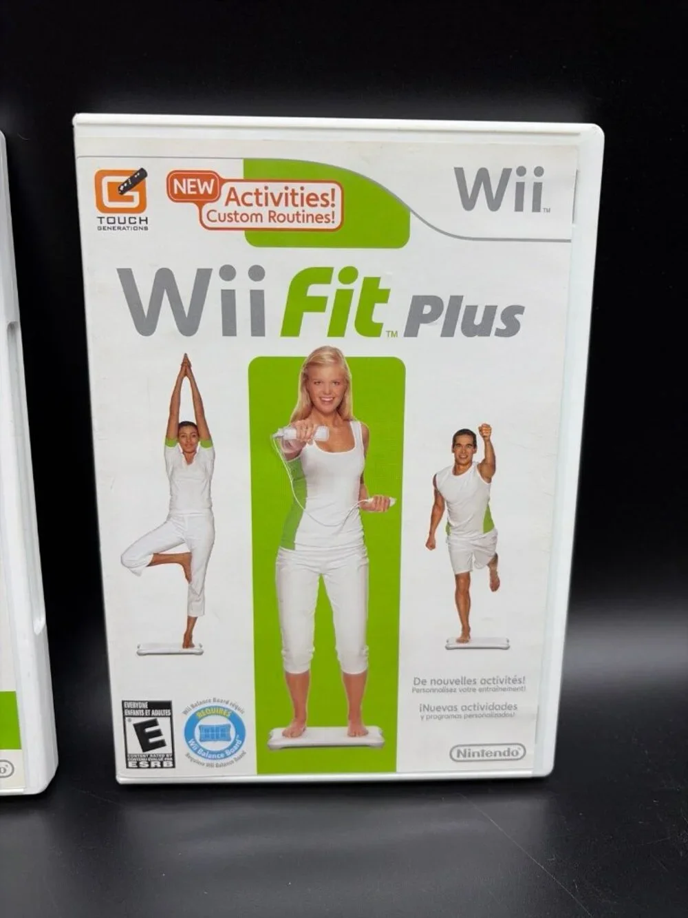 Wii Fit Plus and Wii fit for Nintendo Wii Complete CIB Tested Working